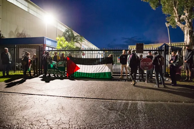 A network called Wollongong Friends of Palestine has organised a series of pickets at the Bisalloy Steels factory.