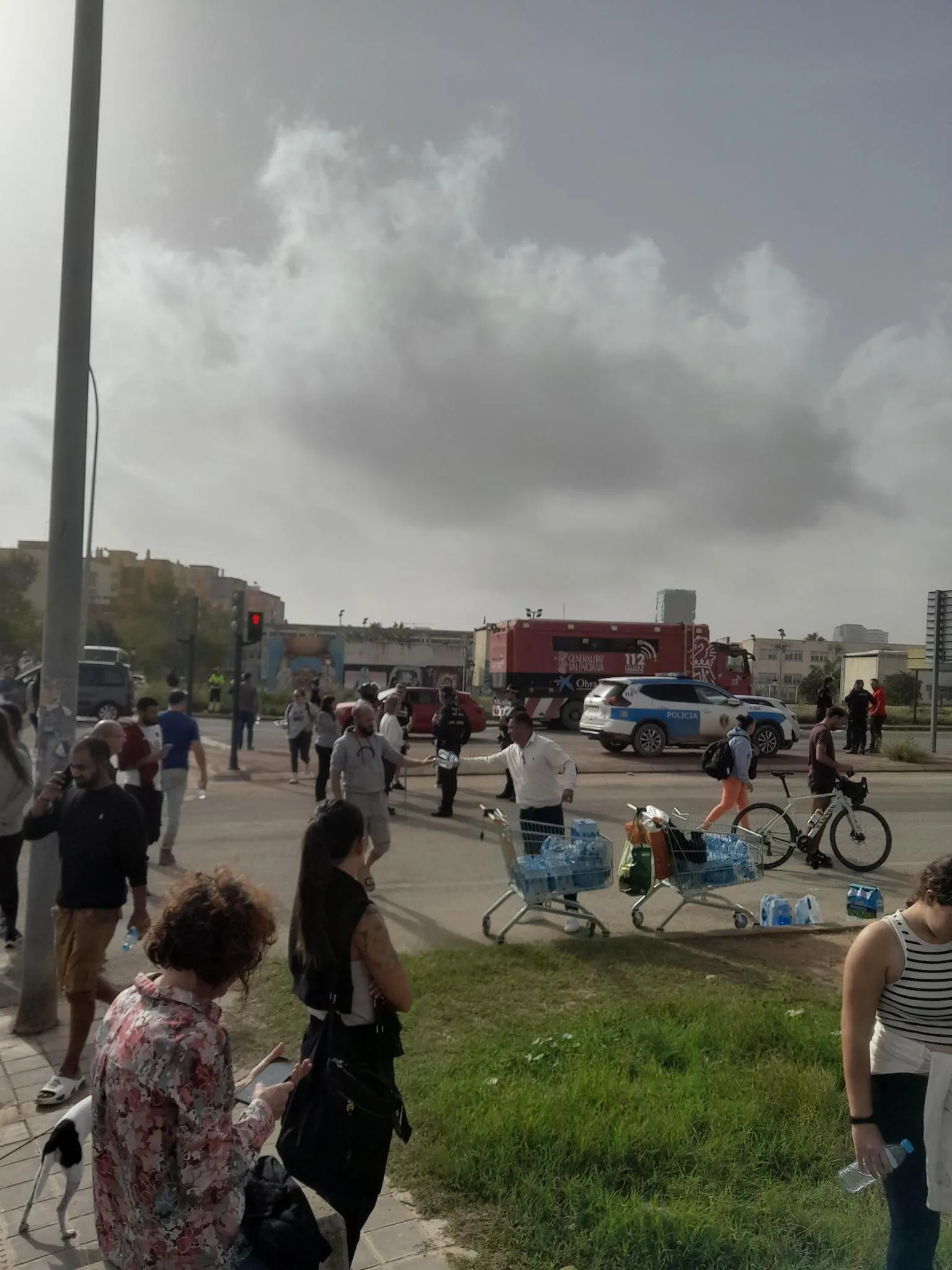 Community groups turn out for mutual aid efforts after the flood.